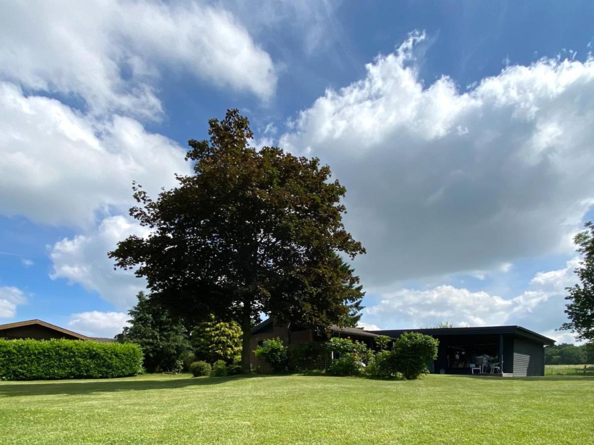 Schwedenhaus Mit Holzofen & Aussenkamin Auf 1400M2 Villa Tensbuttel-Rost Exterior photo